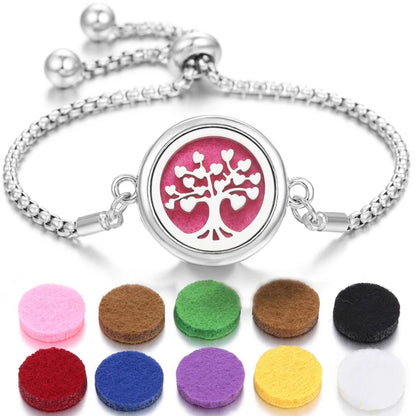 Bracelet Stainless Steel Perfume Locket